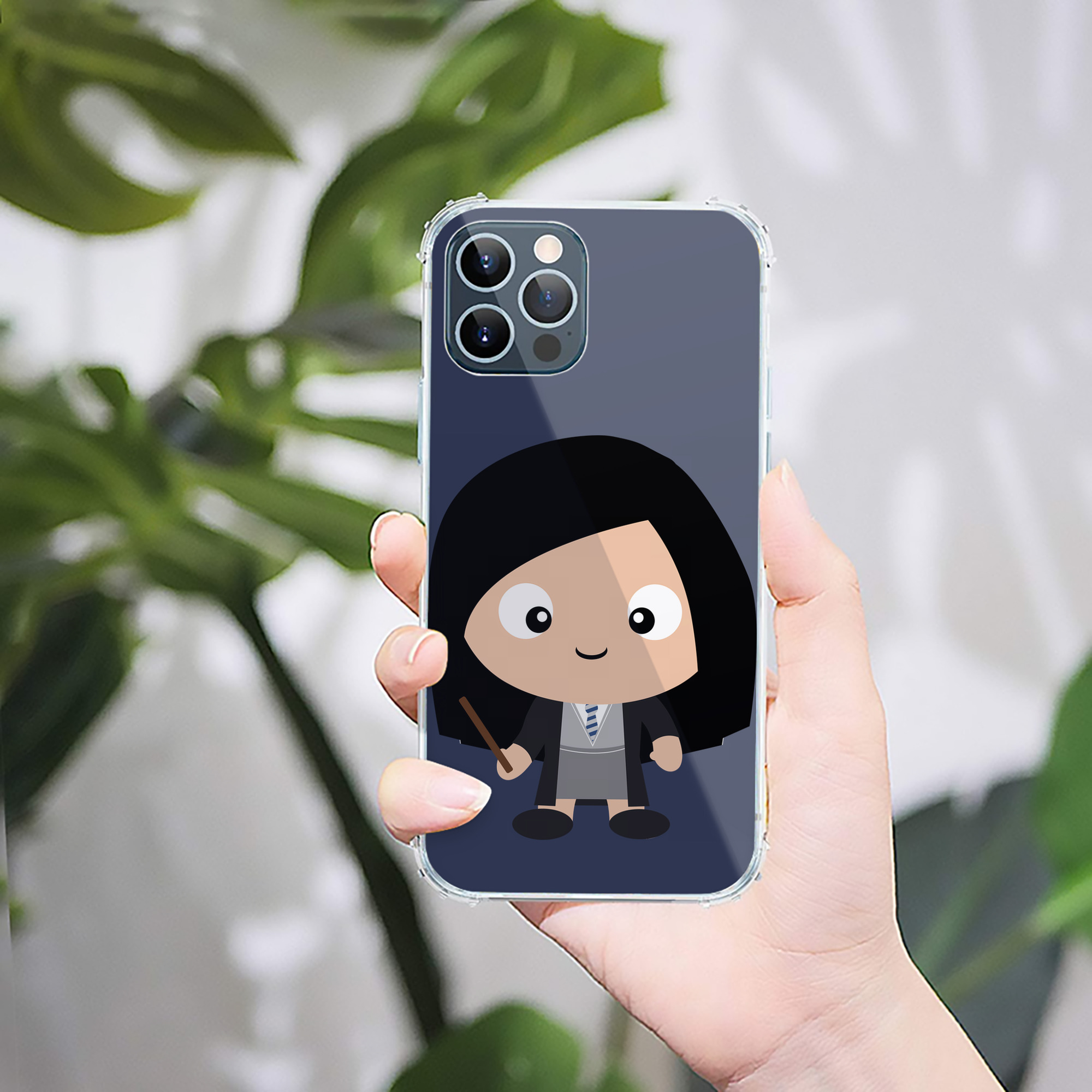 （画像用） Harry Potter ハリー・ポッターシリーズ 【iPhone 12シリーズ対応】透明スマホケース（クリアソフトケース）